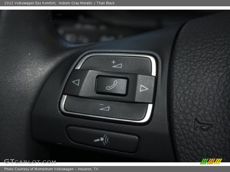 Indium Gray Metallic / Titan Black 2012 Volkswagen Eos Komfort