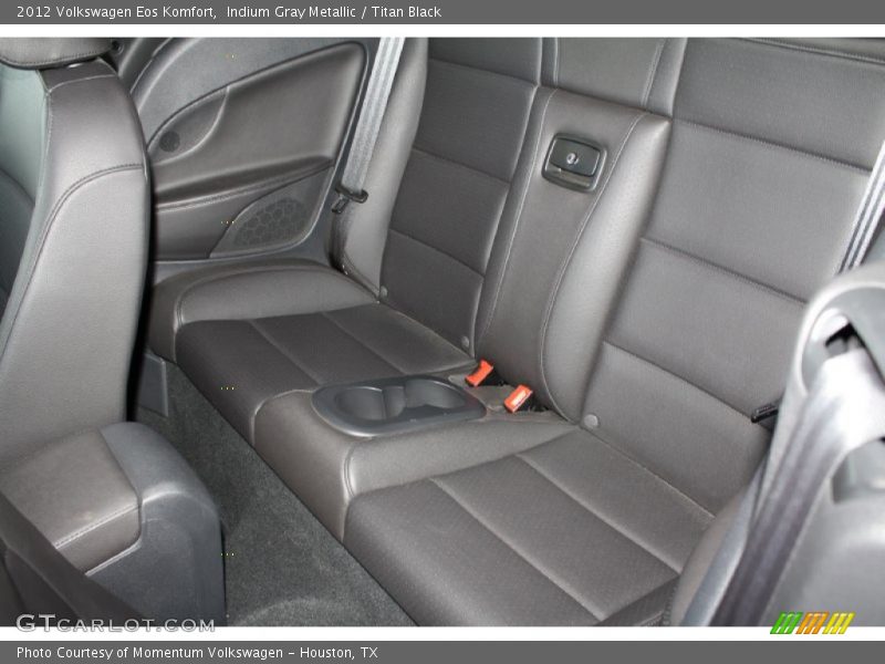 Rear Seat of 2012 Eos Komfort