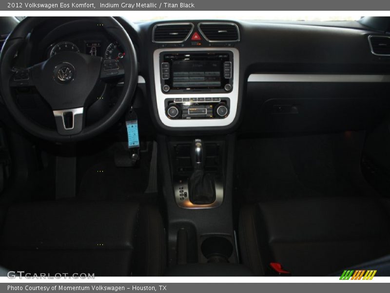 Indium Gray Metallic / Titan Black 2012 Volkswagen Eos Komfort