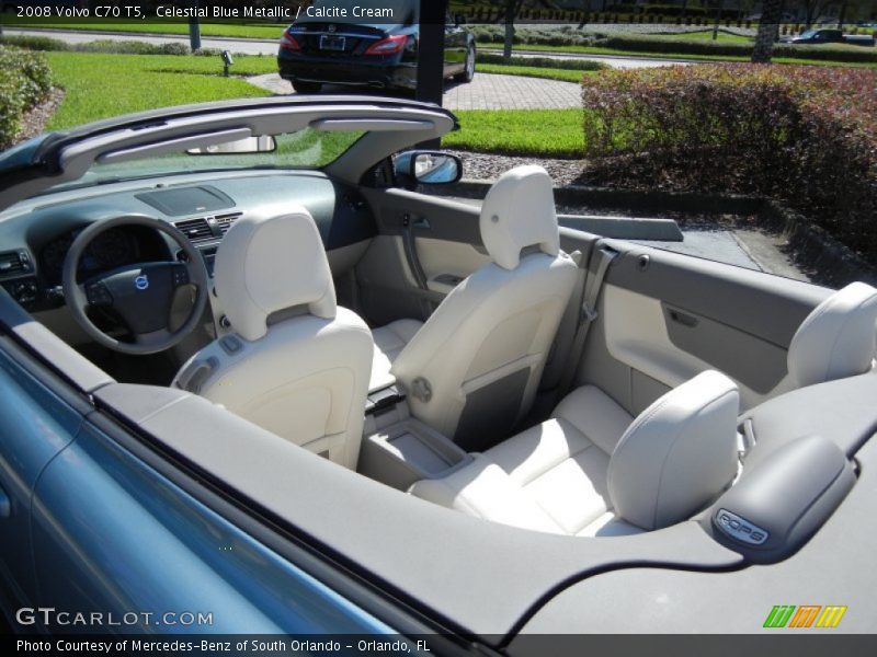  2008 C70 T5 Calcite Cream Interior