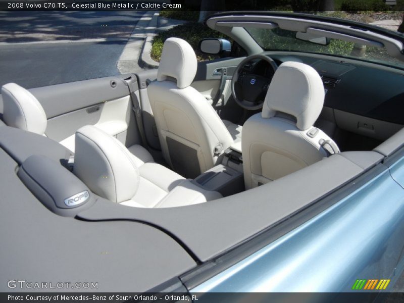 Celestial Blue Metallic / Calcite Cream 2008 Volvo C70 T5