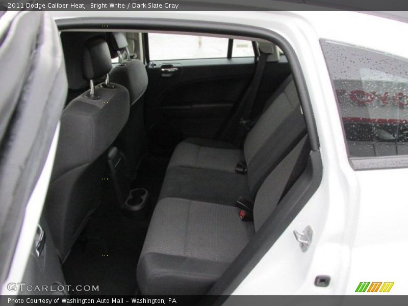 Bright White / Dark Slate Gray 2011 Dodge Caliber Heat