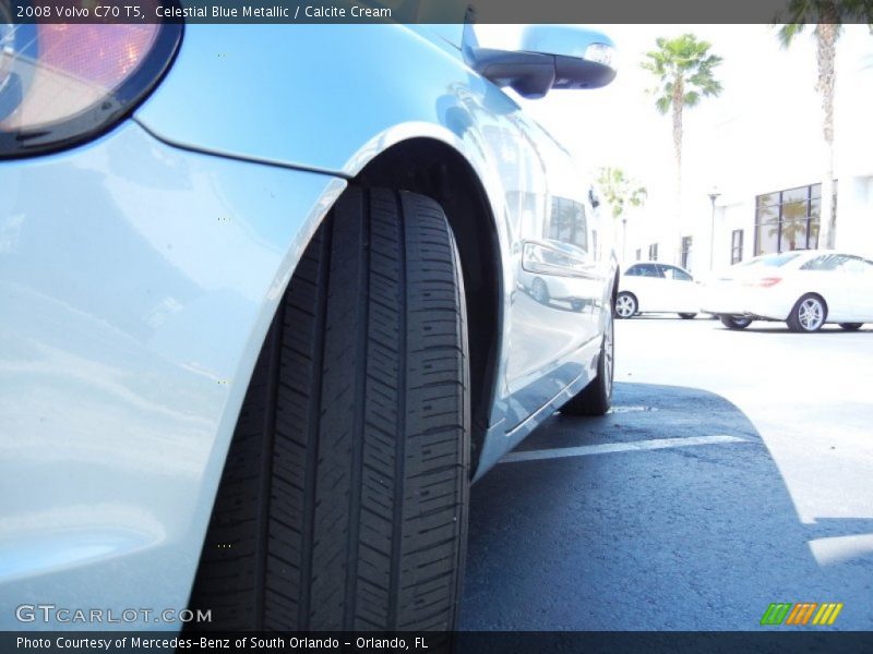 Celestial Blue Metallic / Calcite Cream 2008 Volvo C70 T5