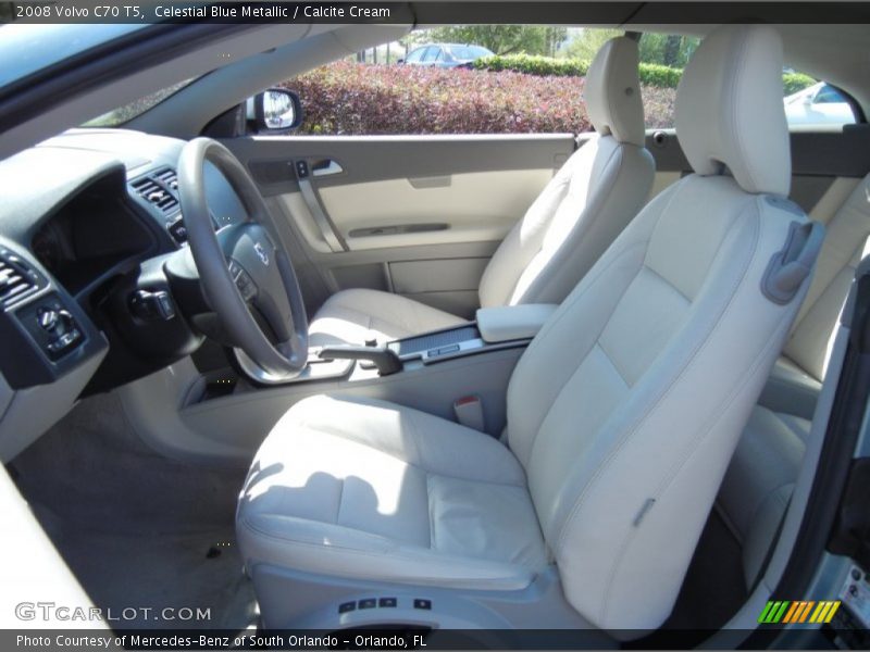 Front Seat of 2008 C70 T5