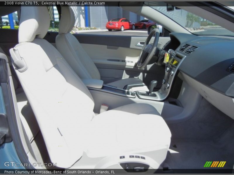 Celestial Blue Metallic / Calcite Cream 2008 Volvo C70 T5