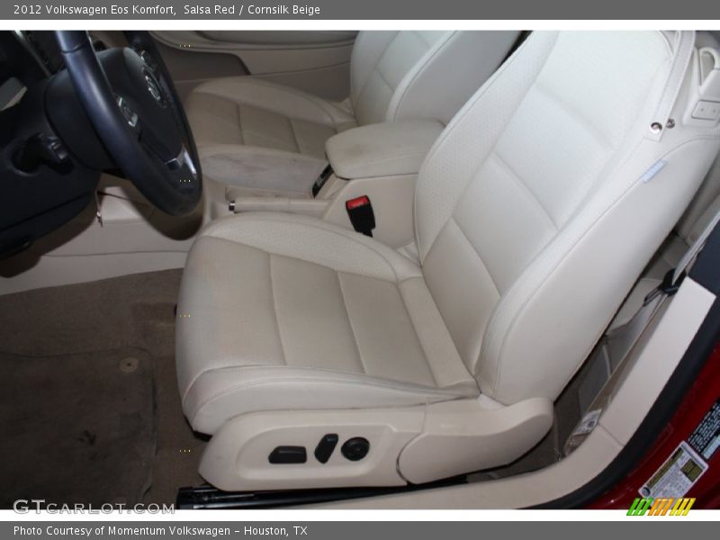 Salsa Red / Cornsilk Beige 2012 Volkswagen Eos Komfort