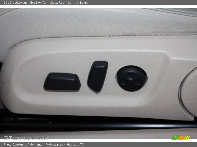Salsa Red / Cornsilk Beige 2012 Volkswagen Eos Komfort