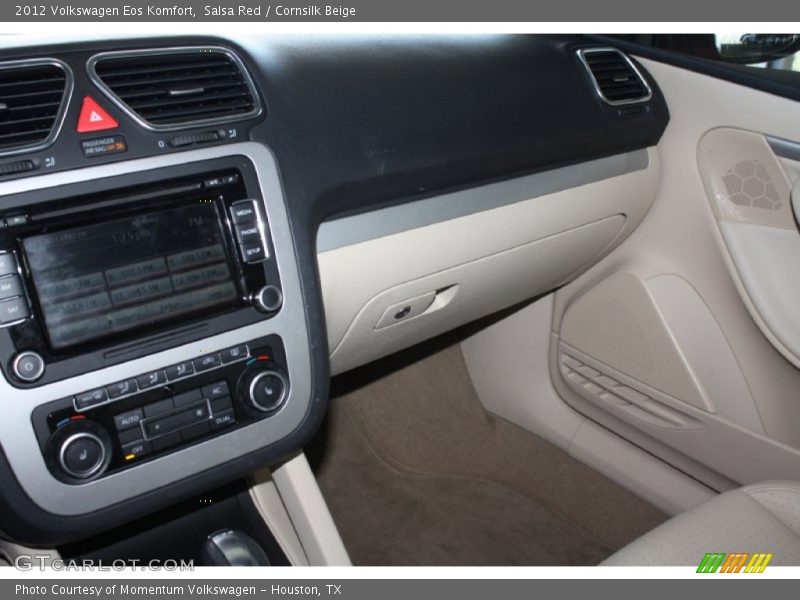 Salsa Red / Cornsilk Beige 2012 Volkswagen Eos Komfort