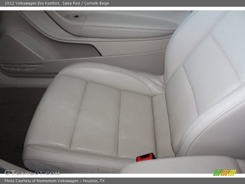Salsa Red / Cornsilk Beige 2012 Volkswagen Eos Komfort