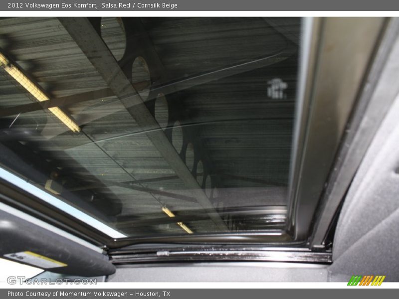 Salsa Red / Cornsilk Beige 2012 Volkswagen Eos Komfort