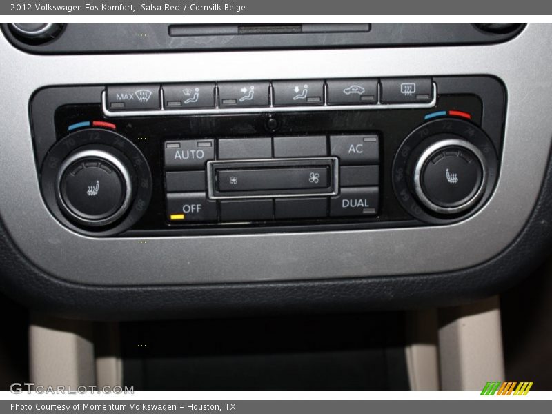 Salsa Red / Cornsilk Beige 2012 Volkswagen Eos Komfort