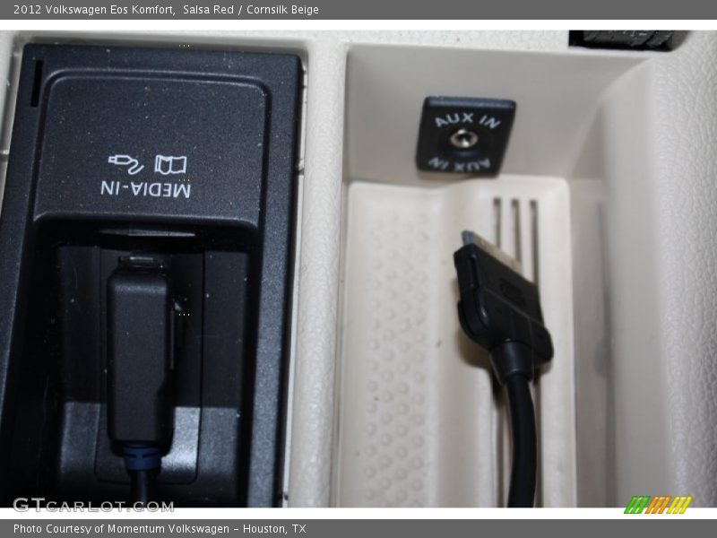 Salsa Red / Cornsilk Beige 2012 Volkswagen Eos Komfort