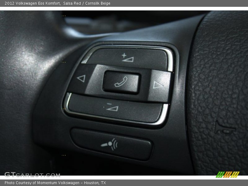 Salsa Red / Cornsilk Beige 2012 Volkswagen Eos Komfort