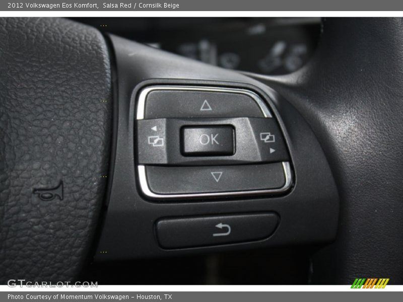Salsa Red / Cornsilk Beige 2012 Volkswagen Eos Komfort