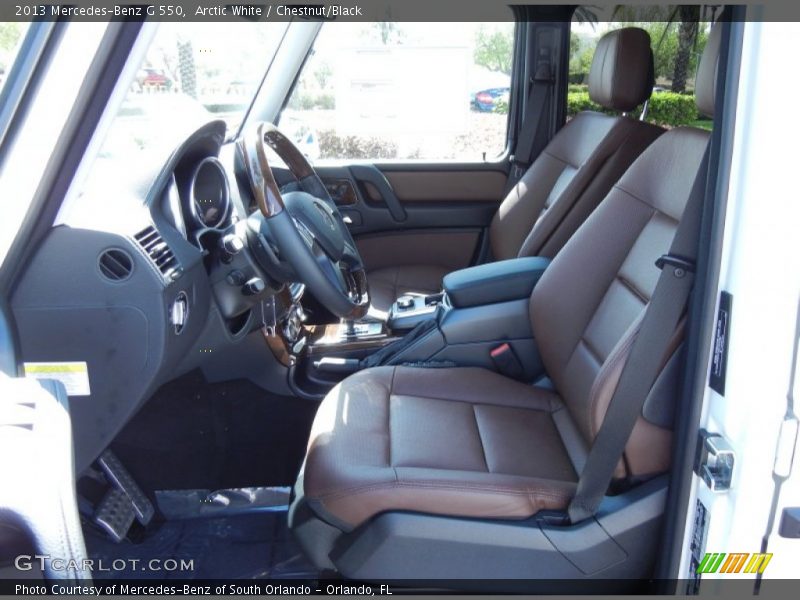  2013 G 550 Chestnut/Black Interior