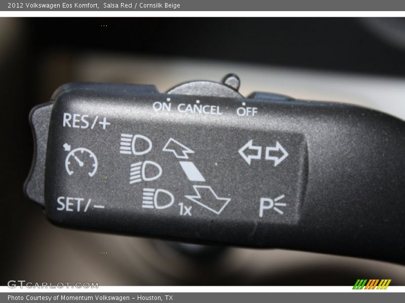 Salsa Red / Cornsilk Beige 2012 Volkswagen Eos Komfort
