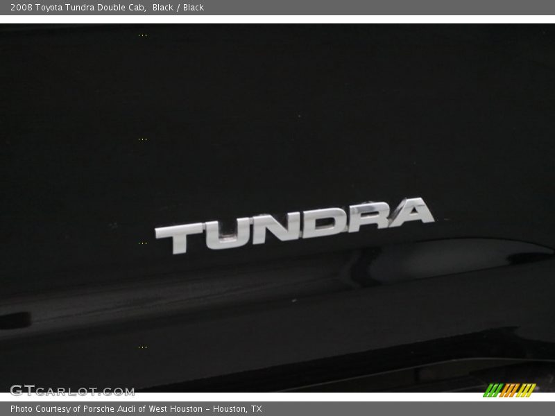 Black / Black 2008 Toyota Tundra Double Cab