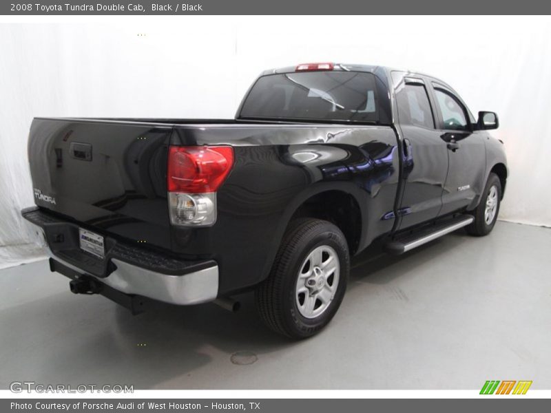 Black / Black 2008 Toyota Tundra Double Cab