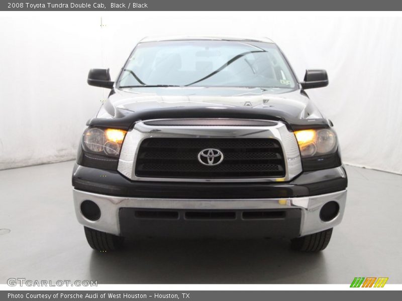 Black / Black 2008 Toyota Tundra Double Cab