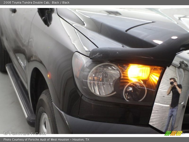 Black / Black 2008 Toyota Tundra Double Cab