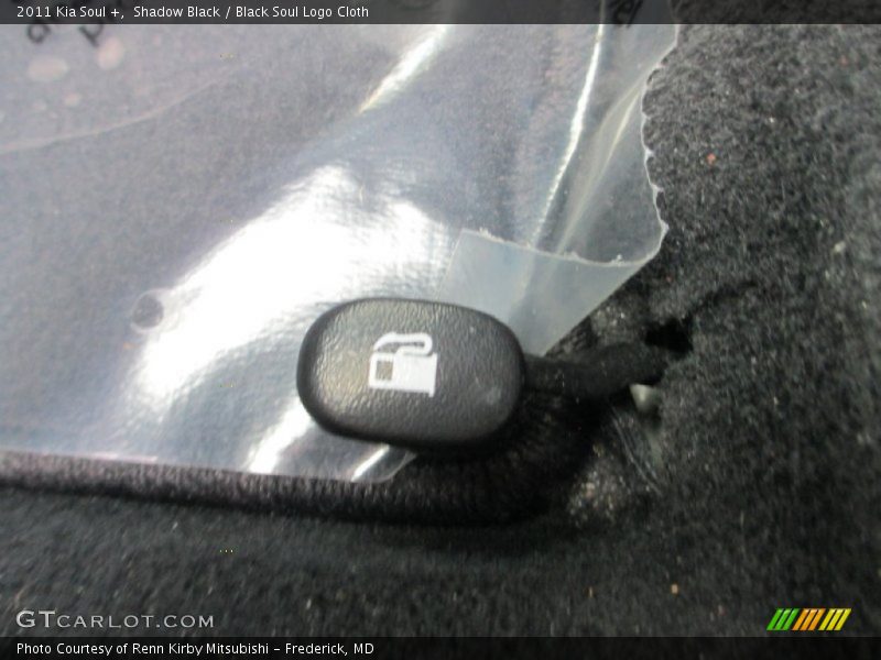 Shadow Black / Black Soul Logo Cloth 2011 Kia Soul +