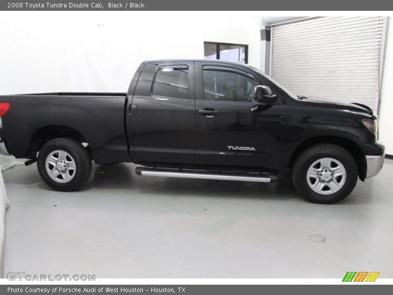 Black / Black 2008 Toyota Tundra Double Cab