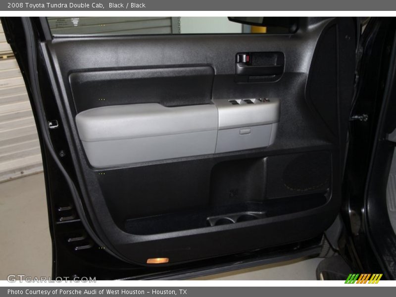 Black / Black 2008 Toyota Tundra Double Cab