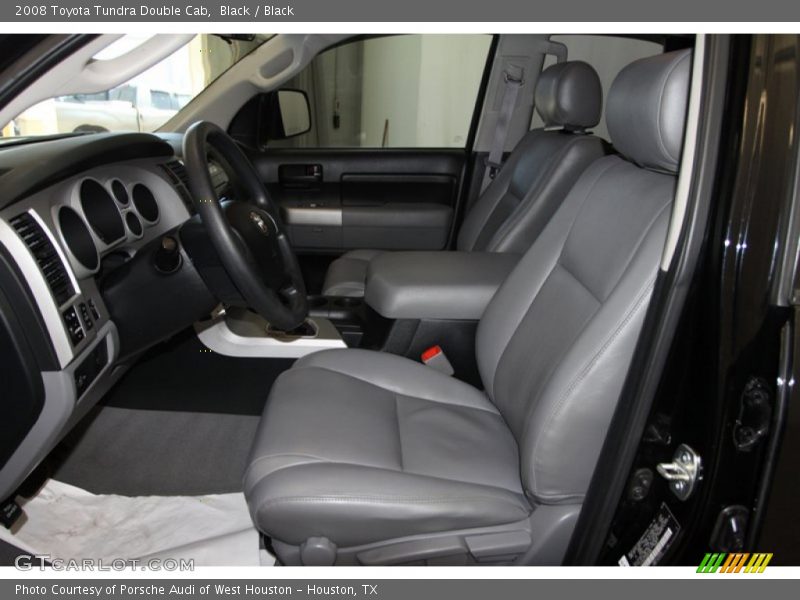 Black / Black 2008 Toyota Tundra Double Cab