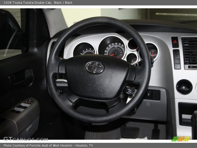 Black / Black 2008 Toyota Tundra Double Cab