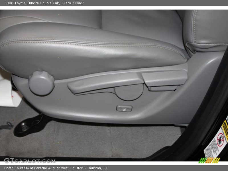 Black / Black 2008 Toyota Tundra Double Cab