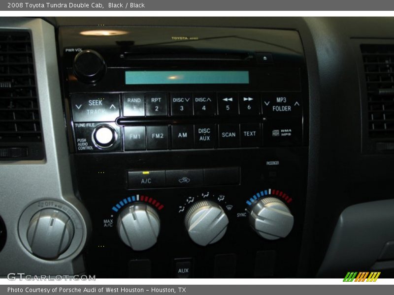 Black / Black 2008 Toyota Tundra Double Cab