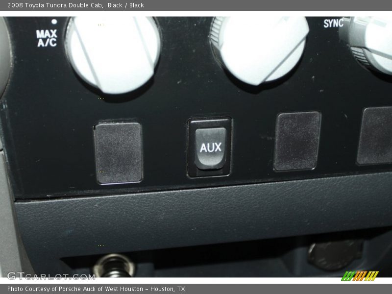 Black / Black 2008 Toyota Tundra Double Cab