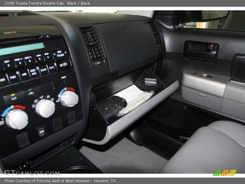 Black / Black 2008 Toyota Tundra Double Cab