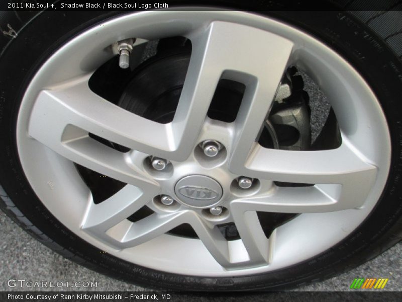 Shadow Black / Black Soul Logo Cloth 2011 Kia Soul +