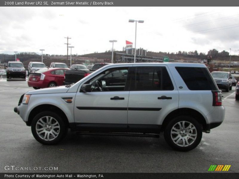 Zermatt Silver Metallic / Ebony Black 2008 Land Rover LR2 SE