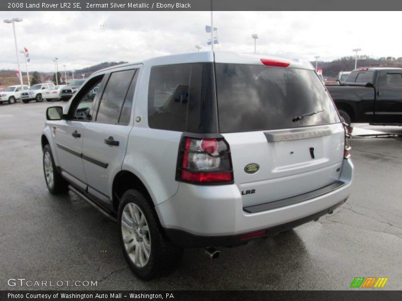 Zermatt Silver Metallic / Ebony Black 2008 Land Rover LR2 SE