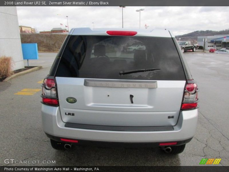 Zermatt Silver Metallic / Ebony Black 2008 Land Rover LR2 SE