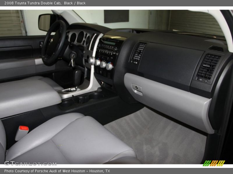 Black / Black 2008 Toyota Tundra Double Cab
