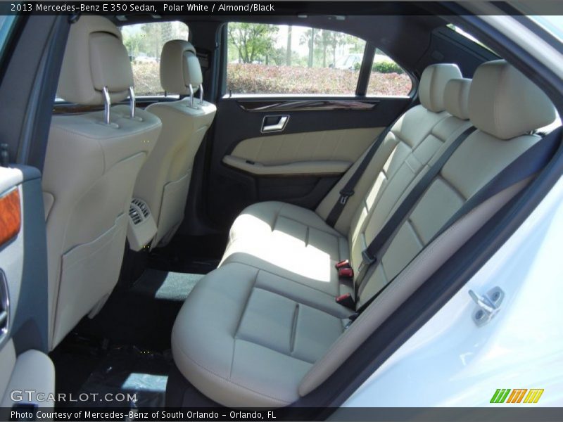 Rear Seat of 2013 E 350 Sedan