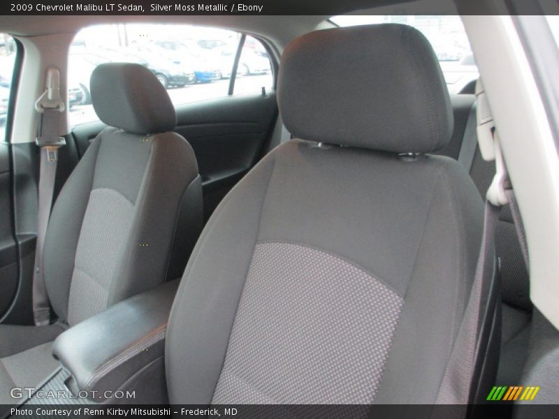 Silver Moss Metallic / Ebony 2009 Chevrolet Malibu LT Sedan