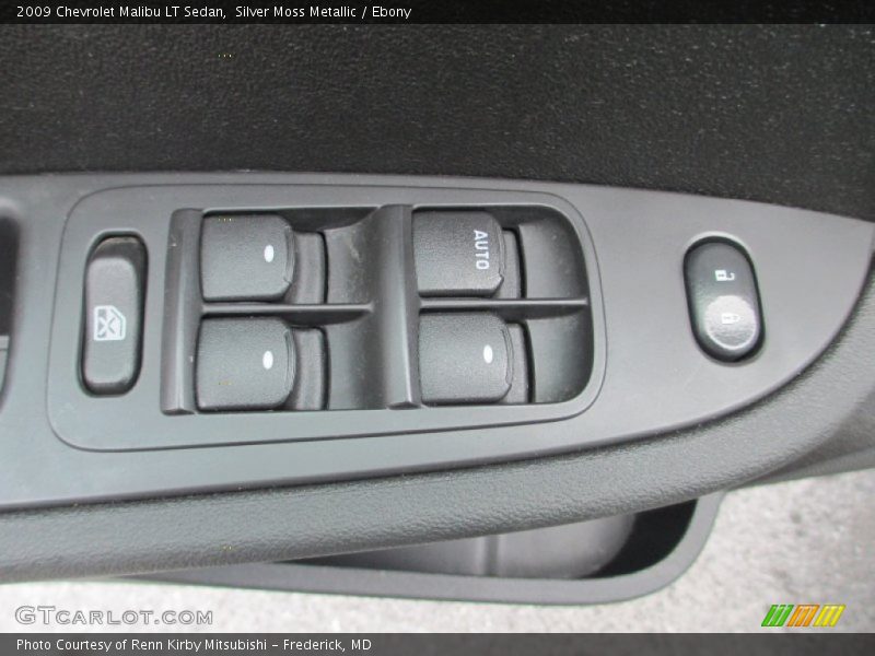 Silver Moss Metallic / Ebony 2009 Chevrolet Malibu LT Sedan