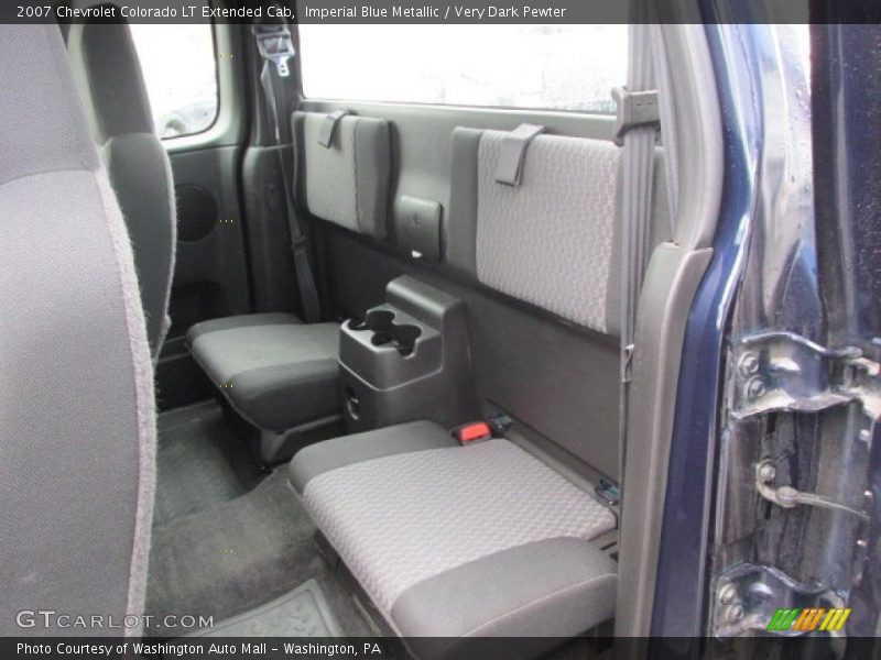 Rear Seat of 2007 Colorado LT Extended Cab