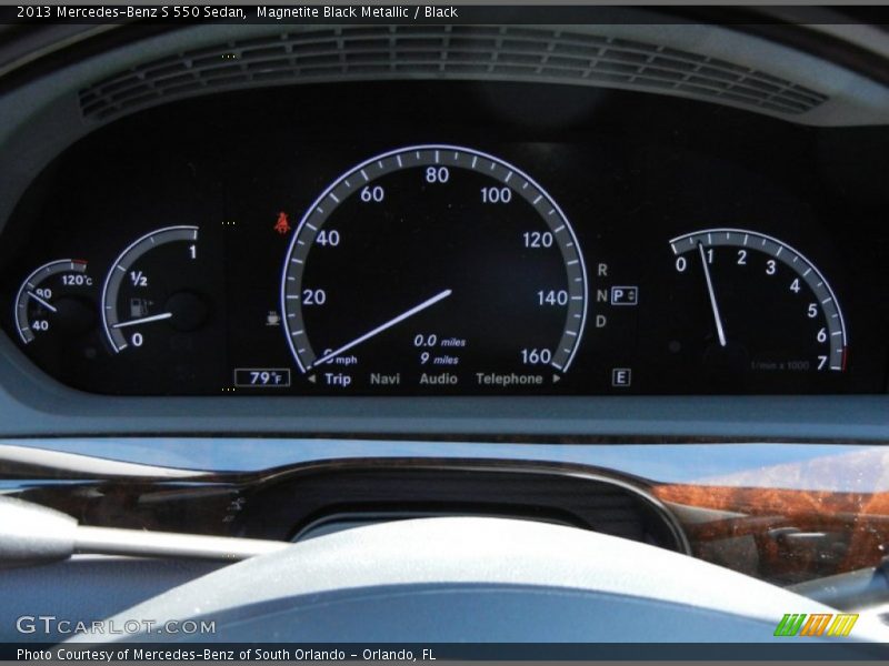  2013 S 550 Sedan 550 Sedan Gauges