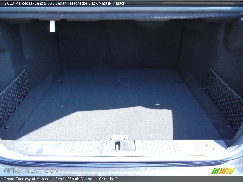 Magnetite Black Metallic / Black 2013 Mercedes-Benz S 550 Sedan