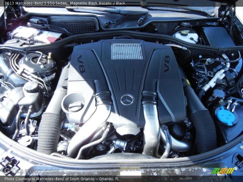  2013 S 550 Sedan Engine - 4.6 Liter DI Twin-Turbocharged DOHC 32-Valve VVT V8
