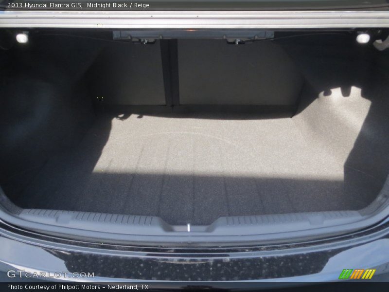 Midnight Black / Beige 2013 Hyundai Elantra GLS