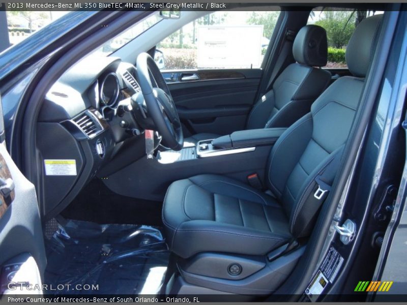  2013 ML 350 BlueTEC 4Matic Black Interior