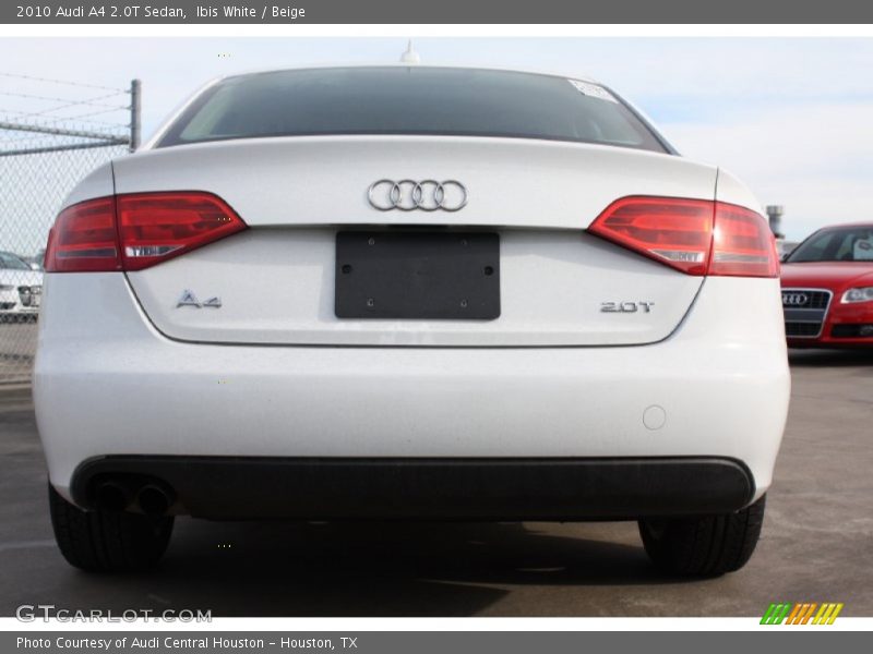 Ibis White / Beige 2010 Audi A4 2.0T Sedan