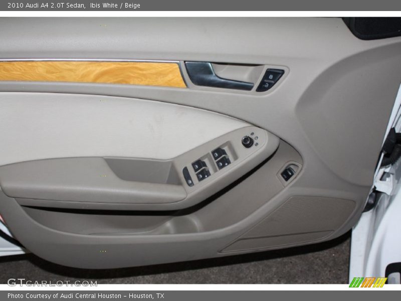 Ibis White / Beige 2010 Audi A4 2.0T Sedan