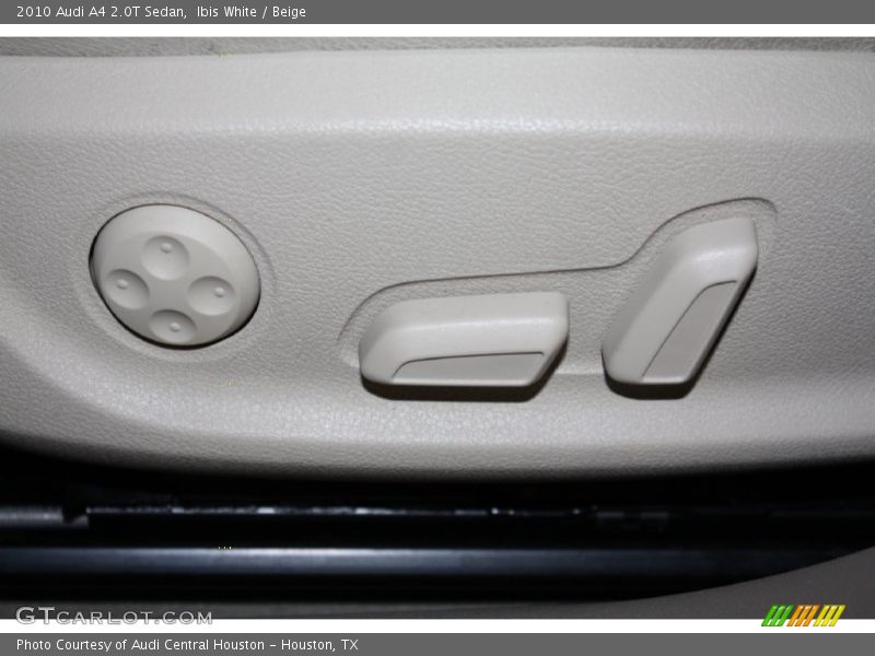 Ibis White / Beige 2010 Audi A4 2.0T Sedan